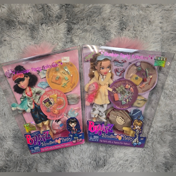 Bratz Other - Bratz Slumber Party Dolls Rare 2002 2003 Jade Meygan Y2K Toys